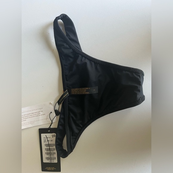NWT ViX Paula Hermanny Firenze Giulia Bottom Brazilian Cut in Black Size Small - Picture 9 of 9